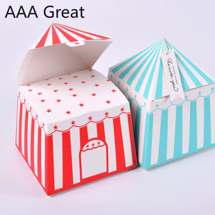 

50Pcs/Lot Candy Box Gift Birthday Paper Box Products Packing Handmade Box Wedding Party Present Christmas Decorations Chocolate