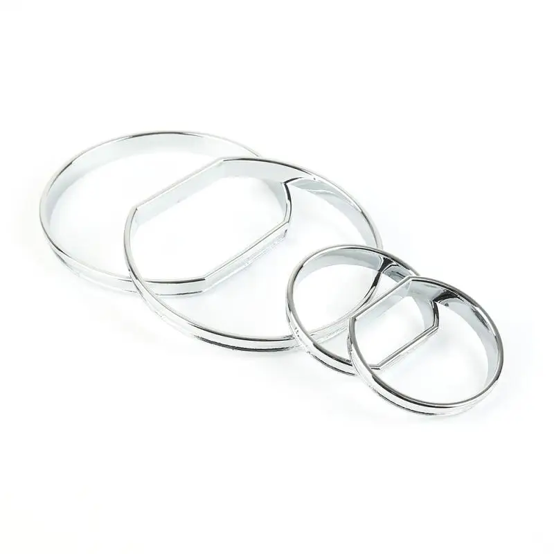 Новинка 4 шт. Стайлинг приборной панели датчик циферблата кольца ободка Speedo AC/Tech