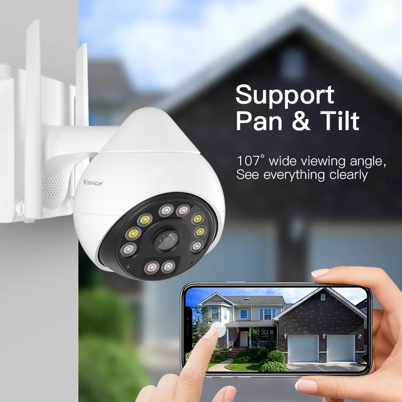 IP-камера Vstarcam 3 Мп PTZ Wi-Fi ии P2P | Безопасность и защита