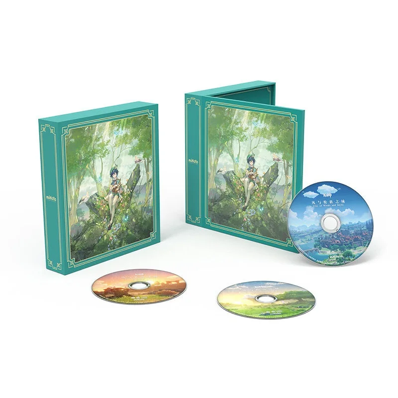 

Genshin Impact Official City of Winds and Idylls Suit, The Wind and the Star Traveler