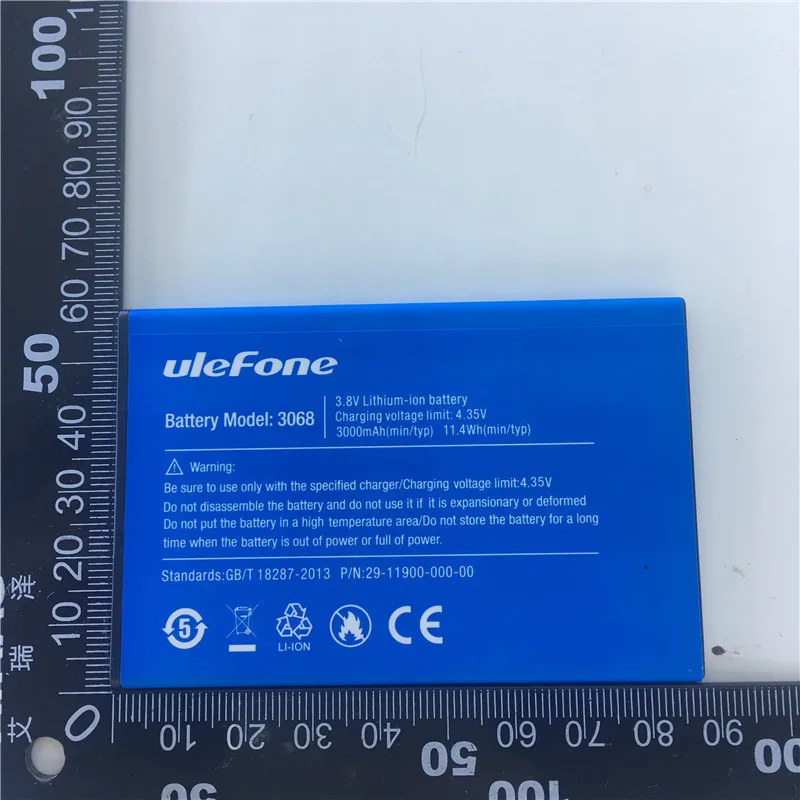 mobile phone battery for ulefone s1 battery 3000mah long standby time high capacity for ulefone 3068 battery free global shipping