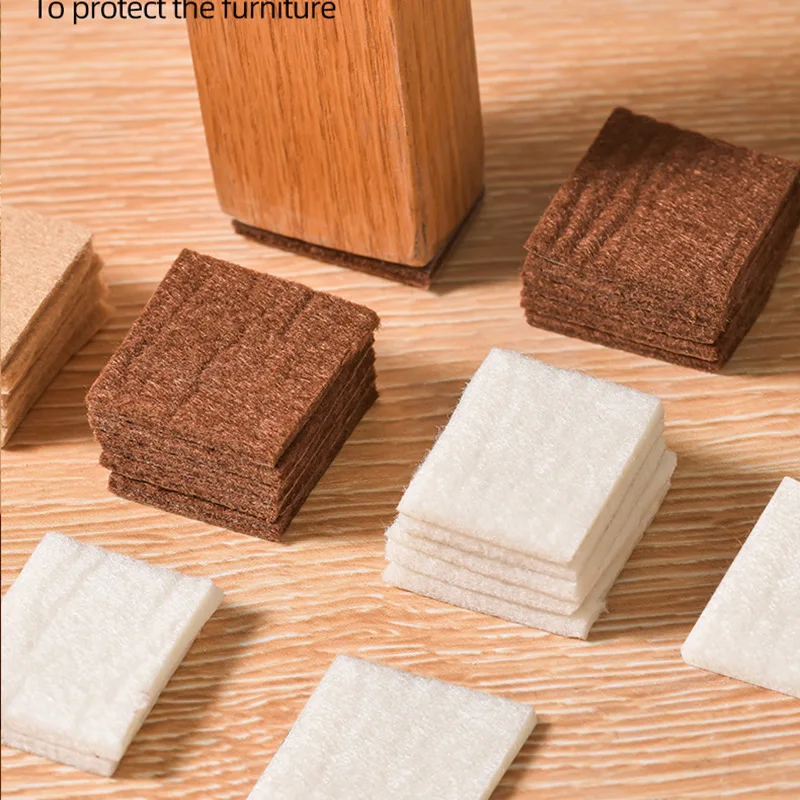 

100cm Self-Adhesive Felt Furniture Leg Pad Anti-slip Mat Floor Protector