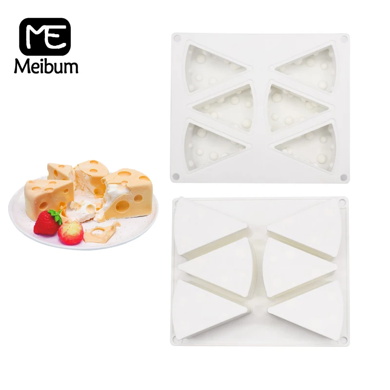 Meibum 6 Полость мусс десертная Форма Силиконовые Формы для сыра форма торта Маффин