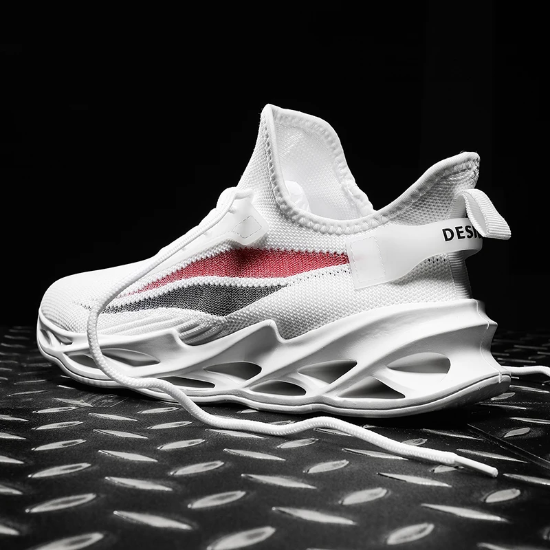 Кроссовки мужские для бега амортизирующая спортивная обувь дышащие мягкие