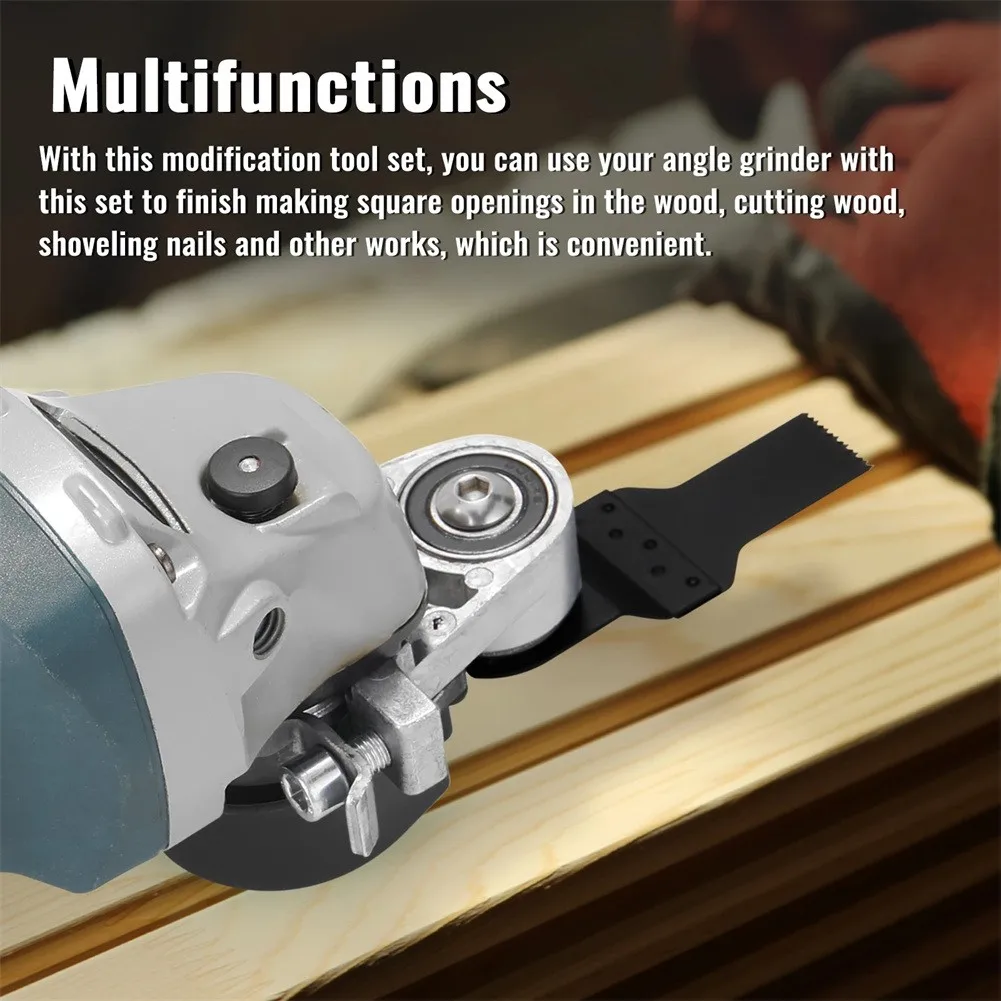 

Angle Grinder To Grooving Machine For M10 Universal Head Electric Head Adapter Cutting Polishing Cleaning Tool