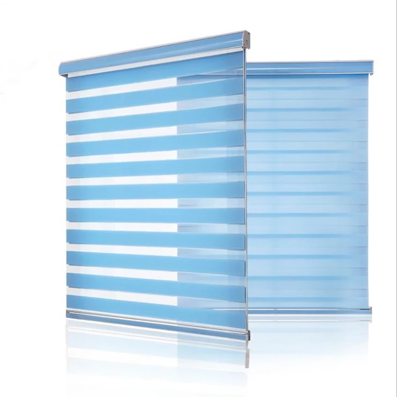 

Luxurious Zebra Blinds Living Room Shading French Window Roller Blinds Bathroom Bedroom Office