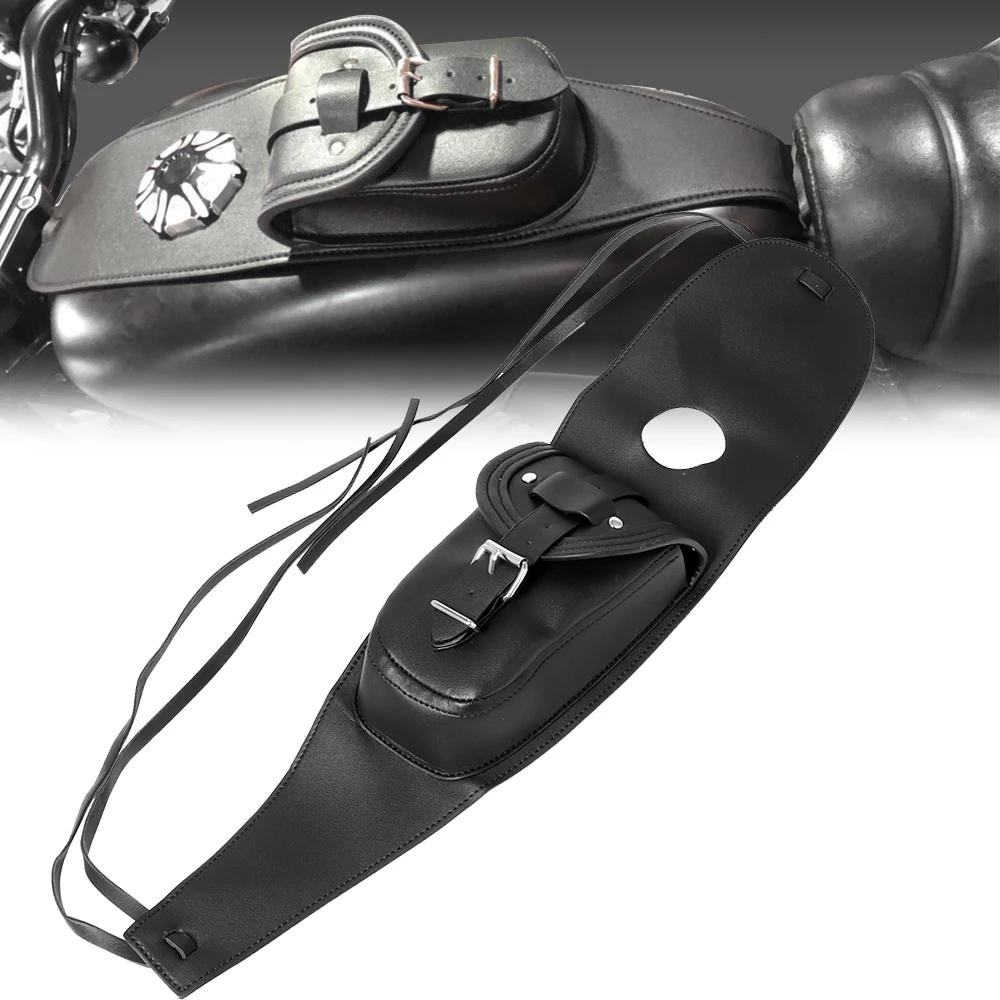 Черный мотоциклетный бензобак приборная панель Крышка центральной панели сумка