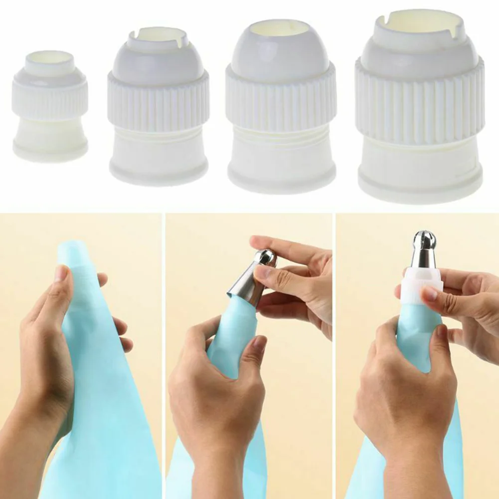 10 шт белый торт украшения легко чистить печенья трубки сопла выпечки инструмент