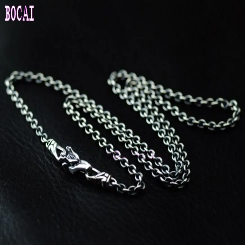 Новое тайское серебро ожерелье в винтажном стиле 925 ювелирные изделия кран