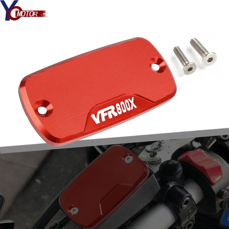 Для HONDA VFR 800X vfr800x CNC алюминиевый красный мотоцикл передняя Тормозная жидкость