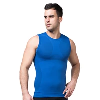 mens body shaper sweat vest sweat shapers instantly hot sauna effect tank tops fitness losing weight workout sport shirt ms090