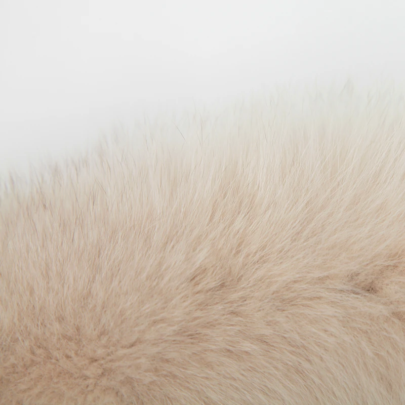 Женский меховой шарф роскошный Теплый из 100% натурального меха лисы 60 см 65 70 75