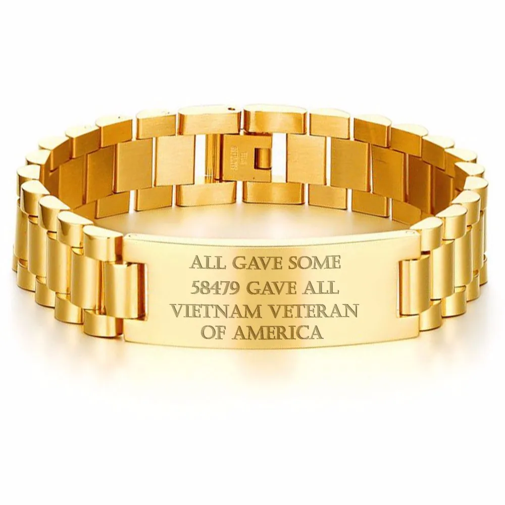 Мужские браслеты из нержавеющей стали Vnox все подарили некоторые 58479 вьетнамский