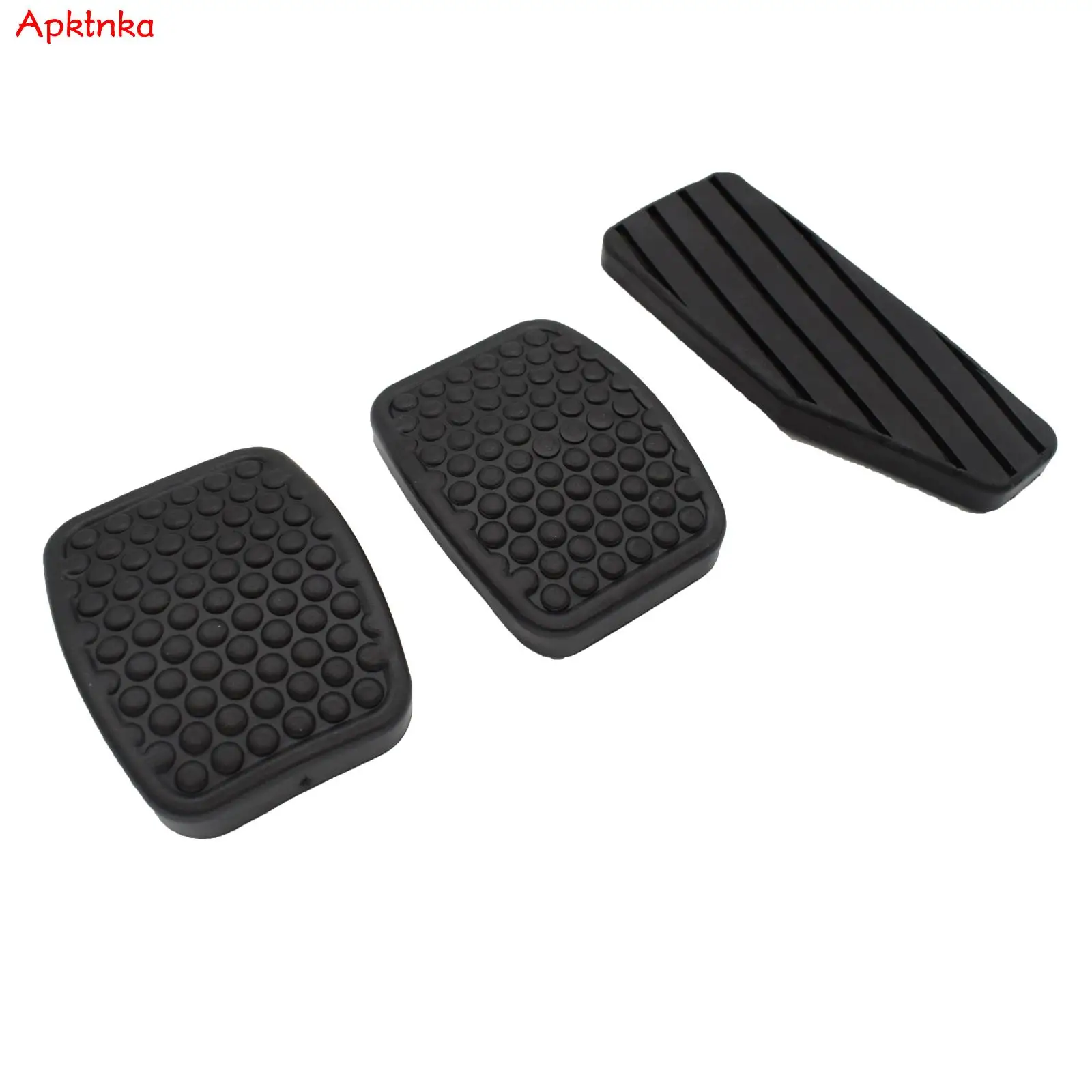 3Pcs/1 Set Brake Clutch Accelerator Pedal Rubber Pad Cover Kit for SUZUKI Swift Samurai Sidekick Vitara Tracker Car Accessories |