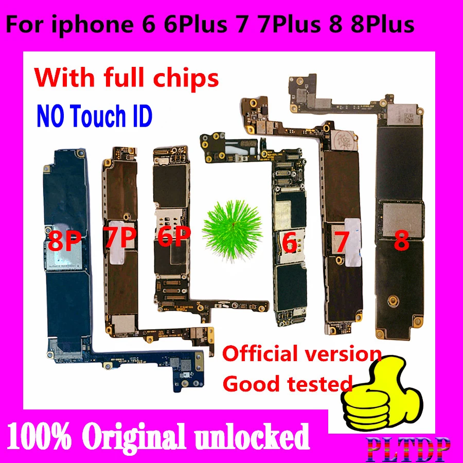 

Бесплатная материнская плата icloud для iPhone 6 6 Plus 7 7Plus 8 8plus материнская плата с IOS без Touch ID 100% оригинальная разблокированная логическая плата