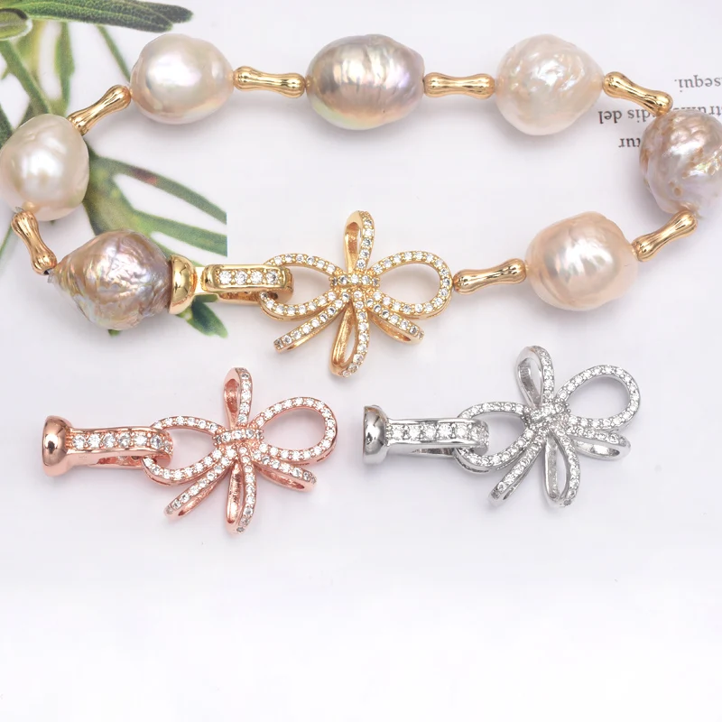 

1 шт. застежки аксессуары для изготовления ювелирных изделий своими руками медные кубические циркониевые застежки для женщин ручной работы...