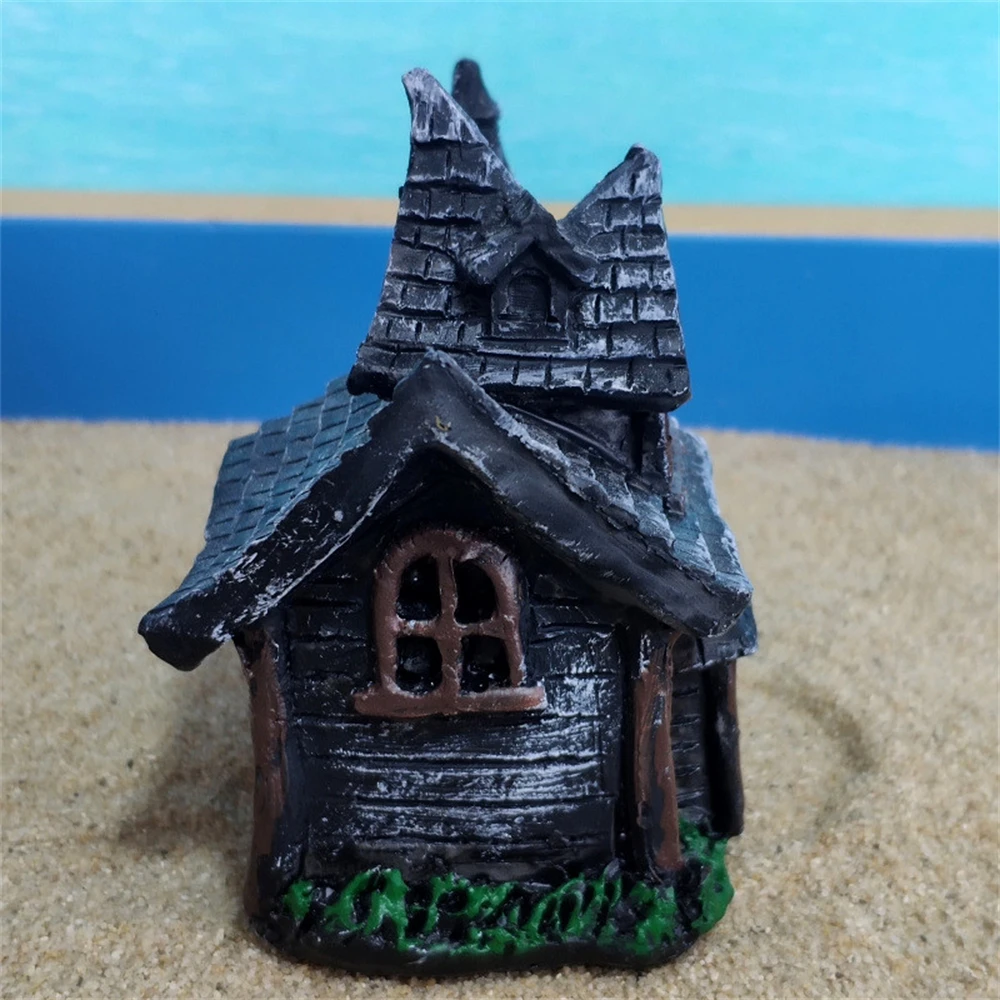 

Haunted House Toy Model Character Horror Magic Props Sandware Creative Desktop Halloween Resin Ornaments Creative Decoration