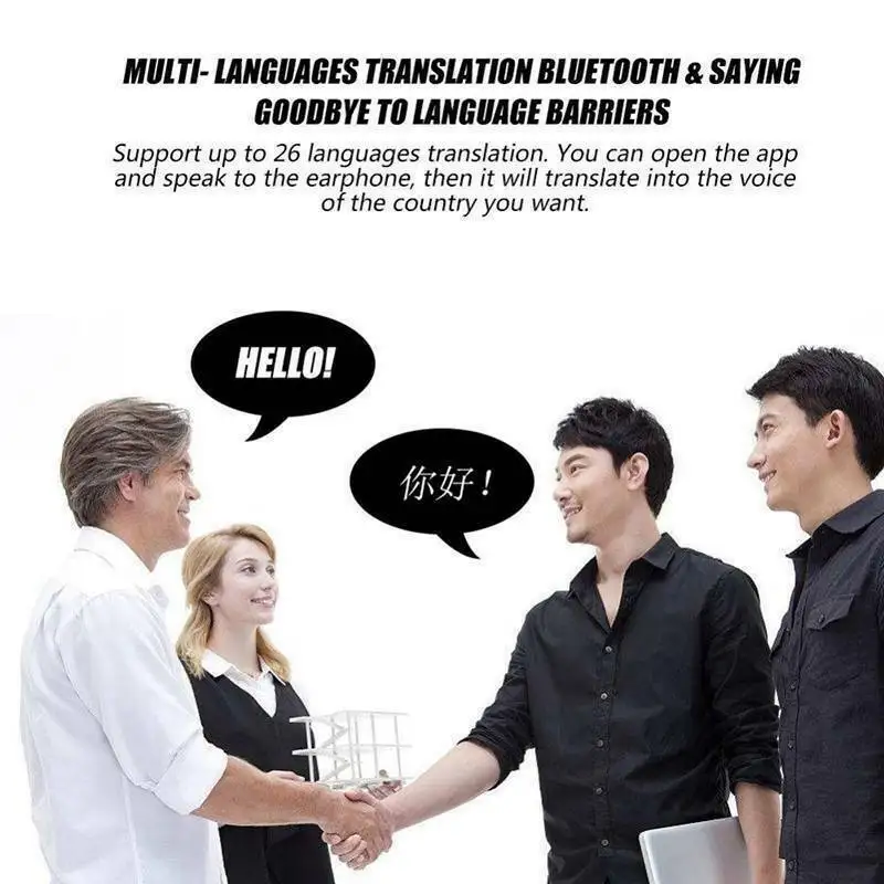 Портативный более чем языковой переводчик умный многоязычный мгновенный