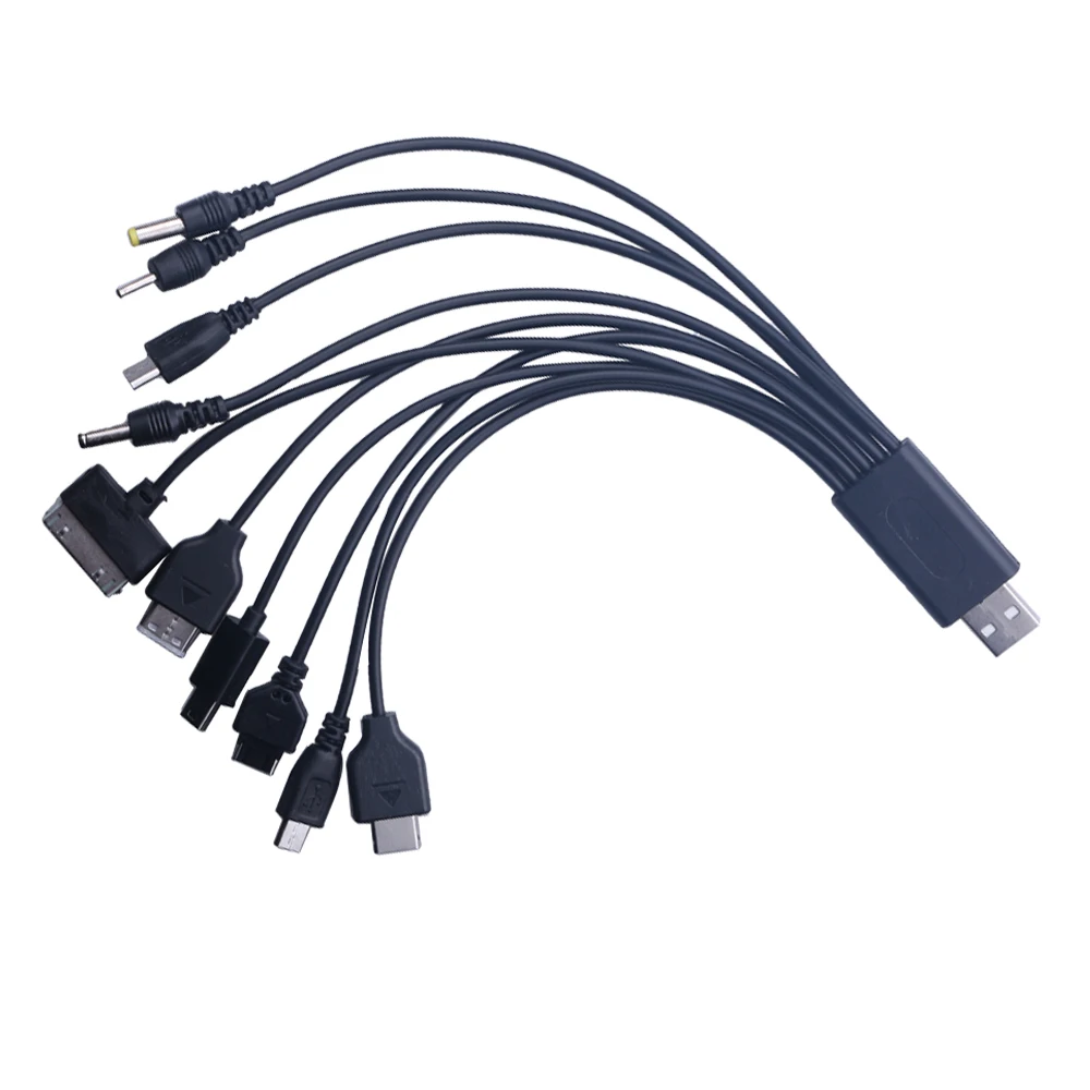 10 в 1 USB кабель для зарядки iPod Motorola Nokia Samsung LG PSP бытовая электроника зарядный