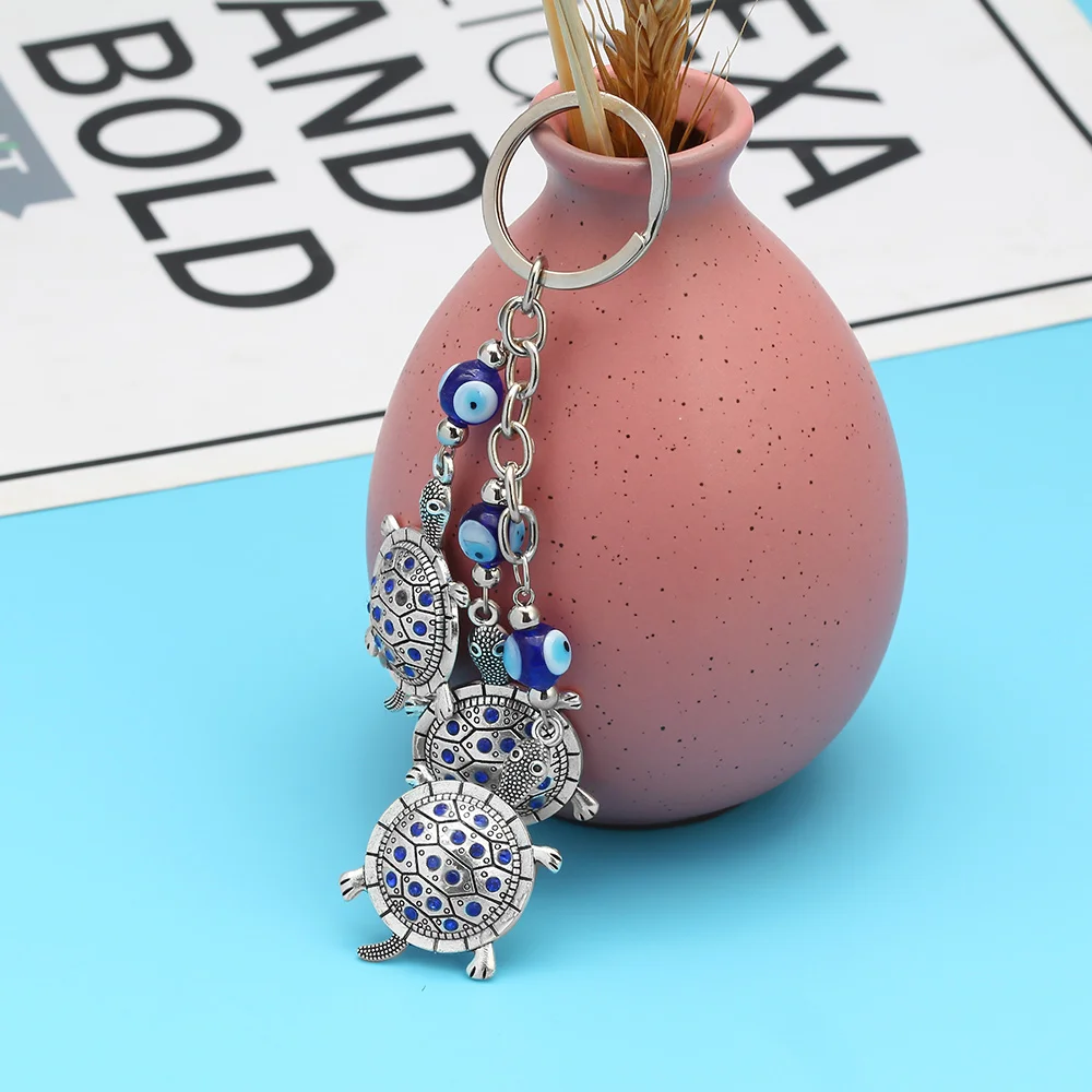 Новинка модный металлический брелок для ключей с изображением Злого Глаза и