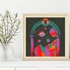 Ретро психоделический постер в богемном стиле 60-60-х годов Dreamland Cosmic холст живопись абстрактные винтажные настенные картины Домашний декор для гостиной