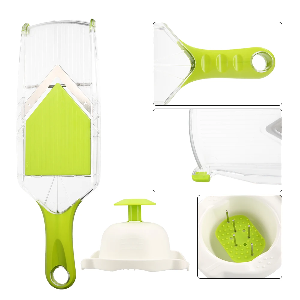 Многофункциональный ручной Кухня овощерезка резак Нержавеющая сталь овощей