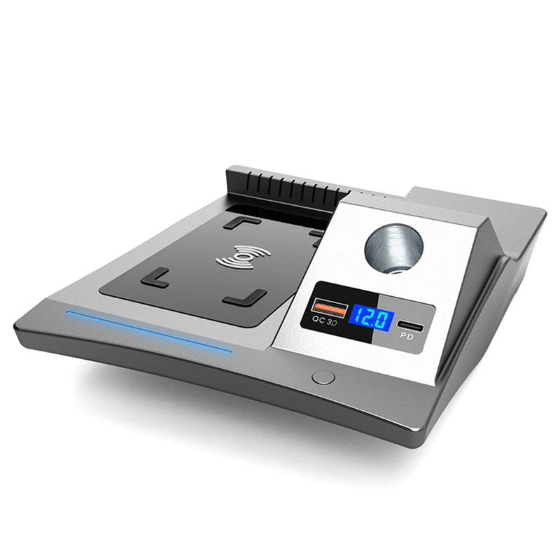 

15W QI fast car wireless charger phone charger charging case charging holder for Chevrolet Blazer 2020 2021 accessories