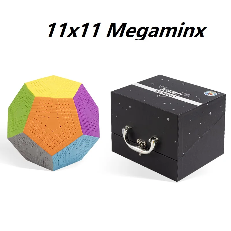 Shengshou Megaminx 11x11 SengSo волшебный кубик-Додекаэдр игрушки скоростные головоломки Cubo
