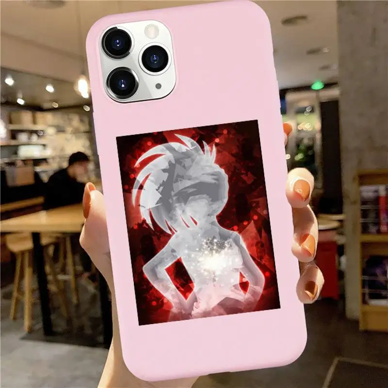 

My hero academia Shoto Katsuki Izuku Phone Case Candy Color for iPhone 6 7 8 11 12 s mini pro X XS XR MAX Plus
