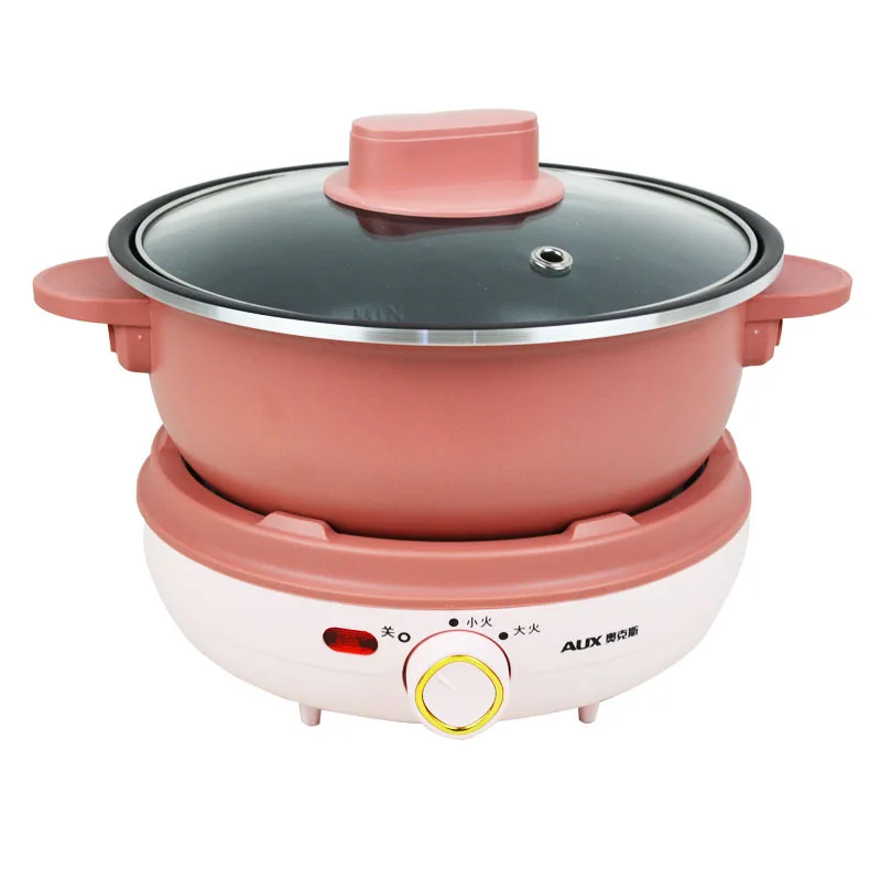 

Multifunctional Electric Hot Pot Student Dormitory Mini Electric Pot Split Type Non-stick Electric Boiling Pot