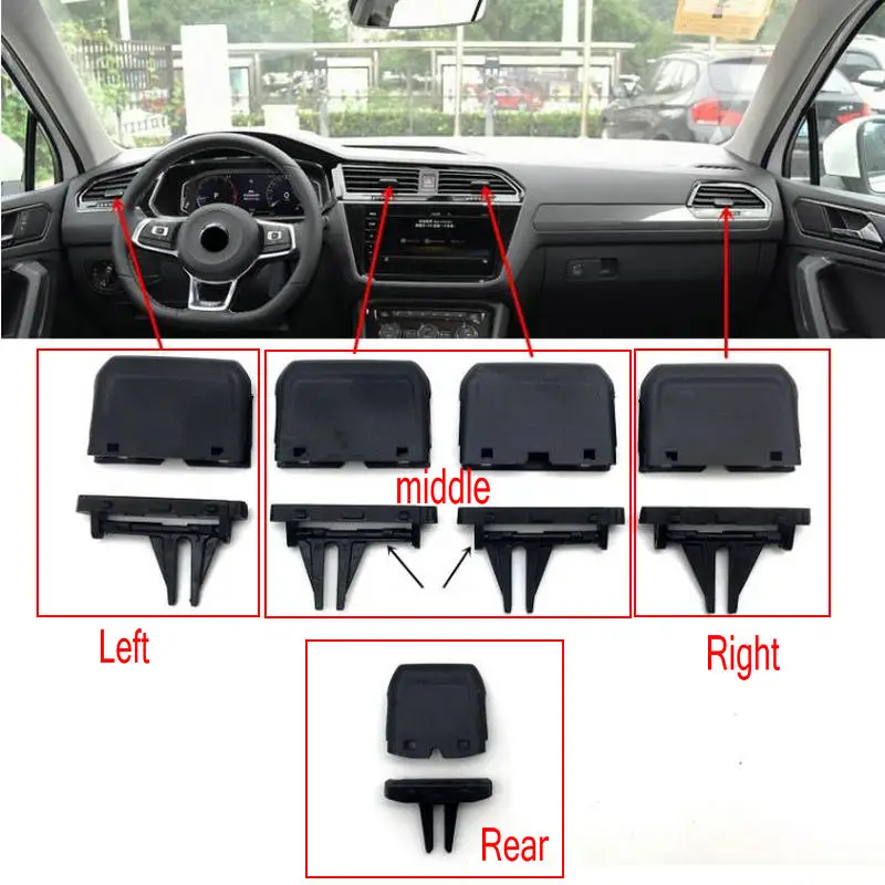 

For 2017-2020 Tiguan L tiguan MK22 AllSpace Air conditioner outlet paddle