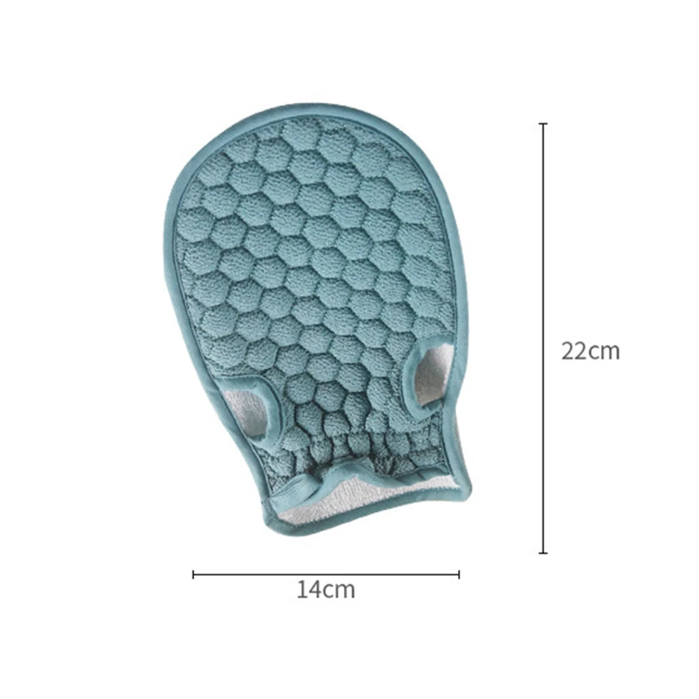 Банные рукавицы для душа отшелушивающая SPA Массажная рукавица сетчатые частицы