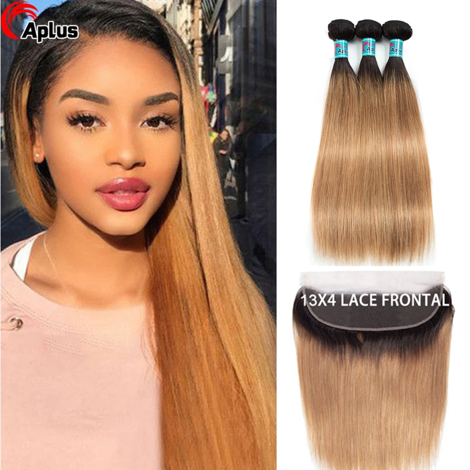 Светпряди Aplus с застежкой от уха до 3 пряди пупряди Омбре человеческие волосы