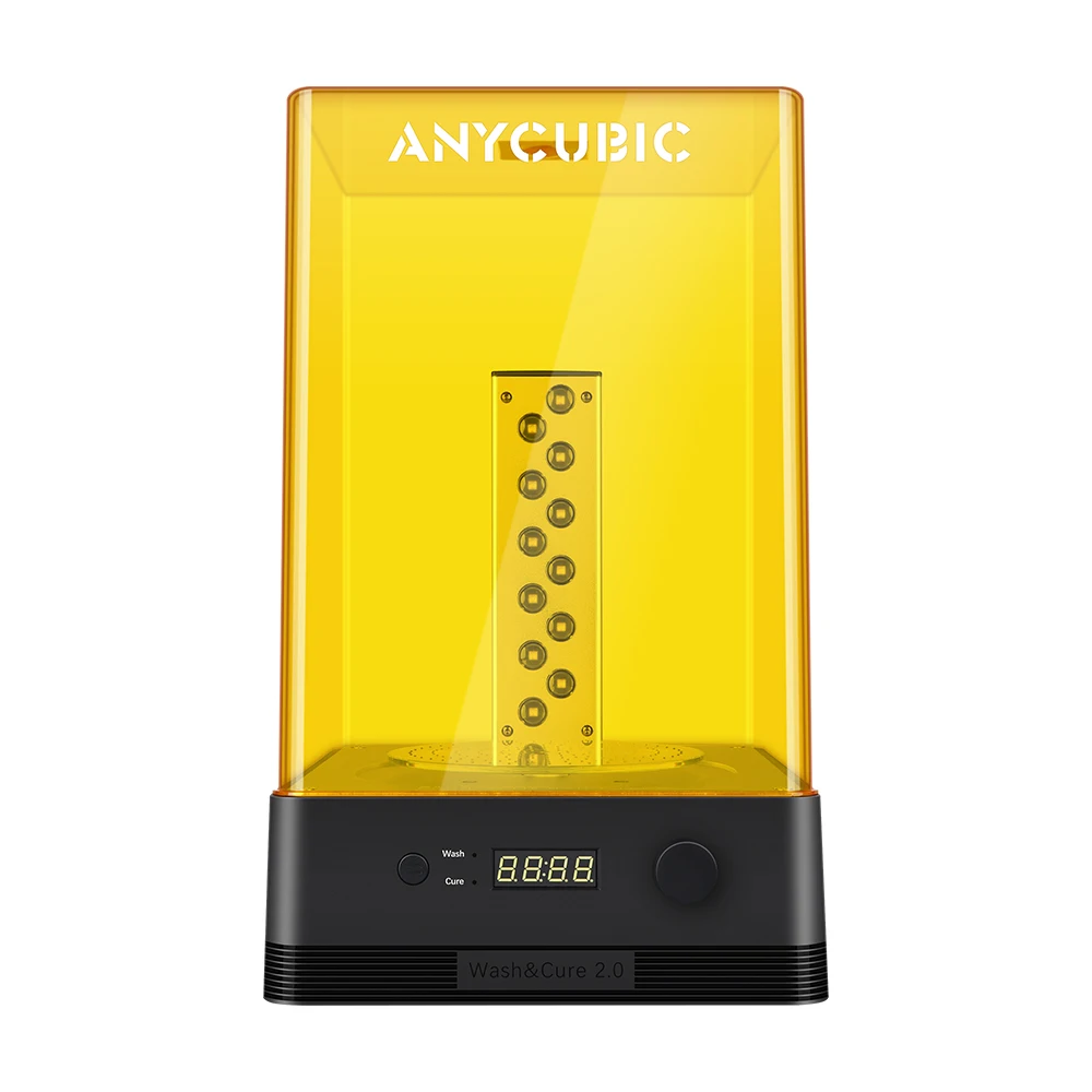 3D-принтер ANYCUBIC Wash and аппарат для лечения 2 0 в 1 УФ-отверждение смолы моделей Photon