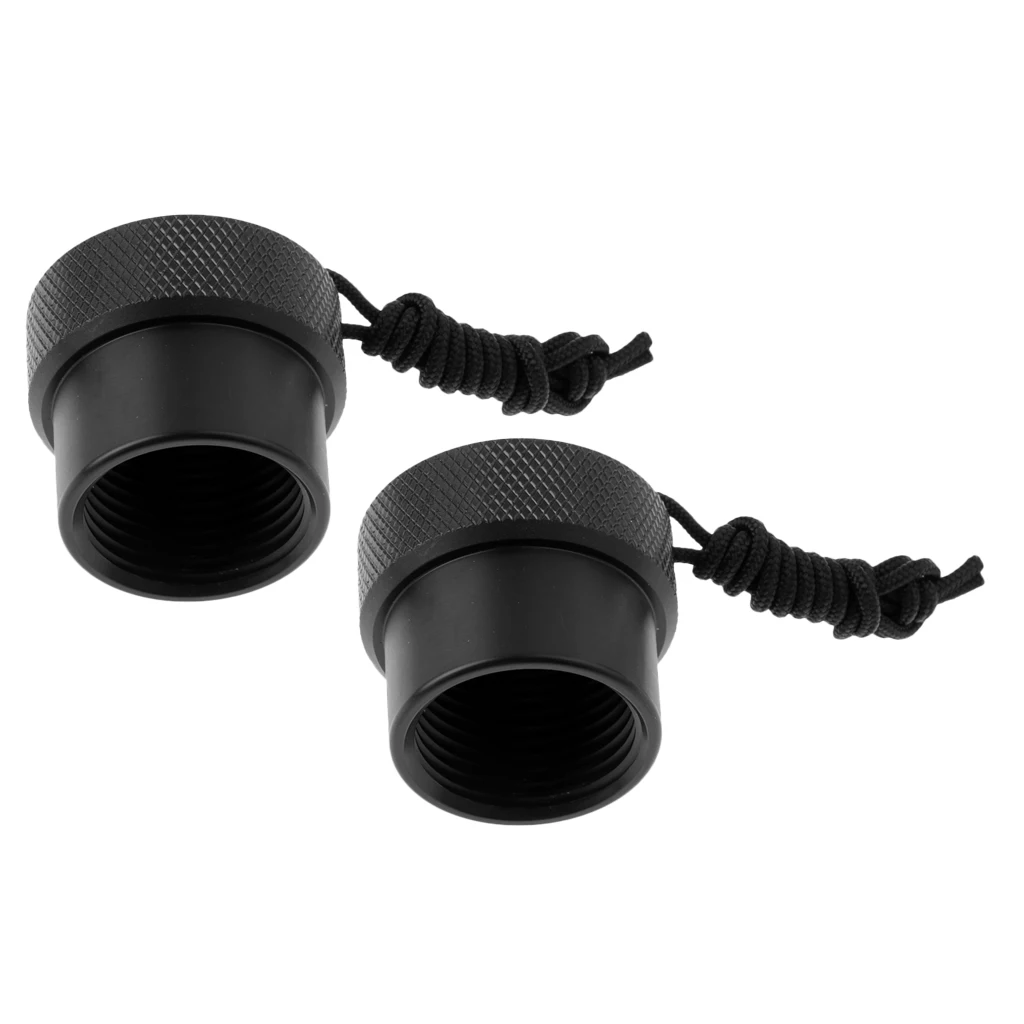 2 шт Дайвинг DIN регулятор бак клапан с резьбой пылезащитный колпачок | Спорт и