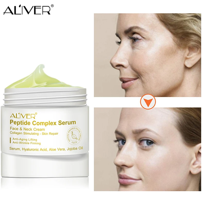 

Корейская косметика, крем для лица против морщин, дневной и ночной увлажняющий Сыворотка с шестью пептидами, антивозрастной, увлажняющий, у...