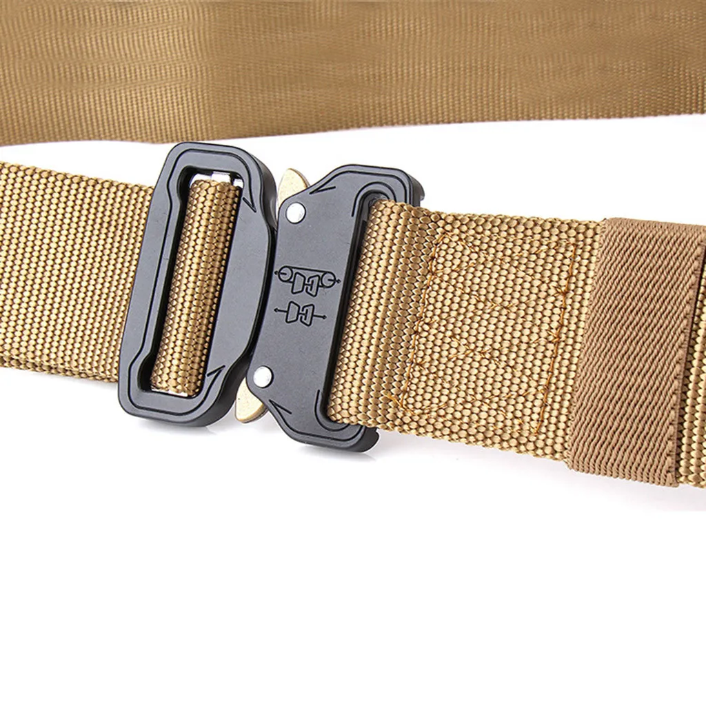 Хит мужской тактический ремень нейлоновый в стиле милитари для женщин и мужчин