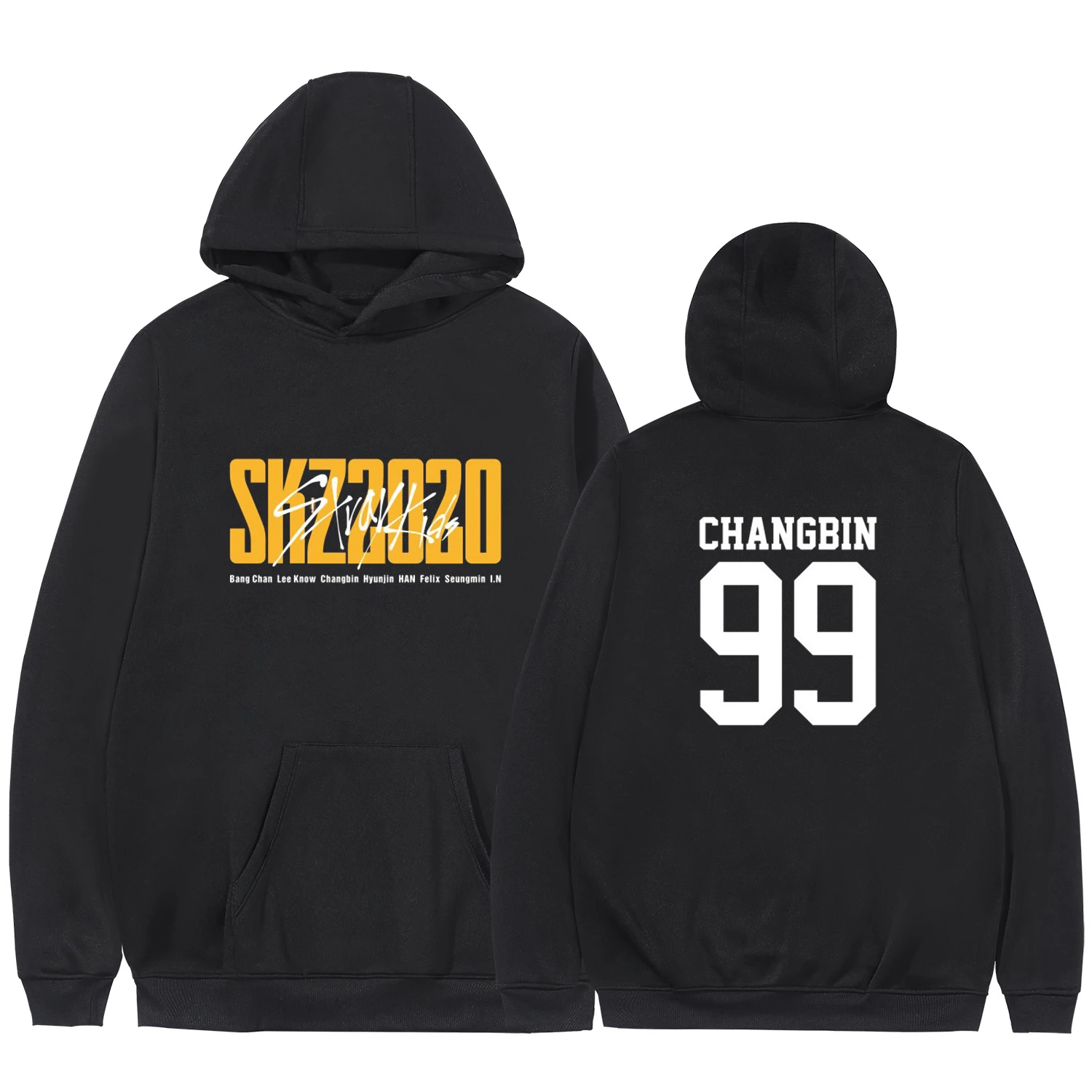 2020 KPOP защищает детские толстовки с капюшоном Свитшот Повседневное более Размеры