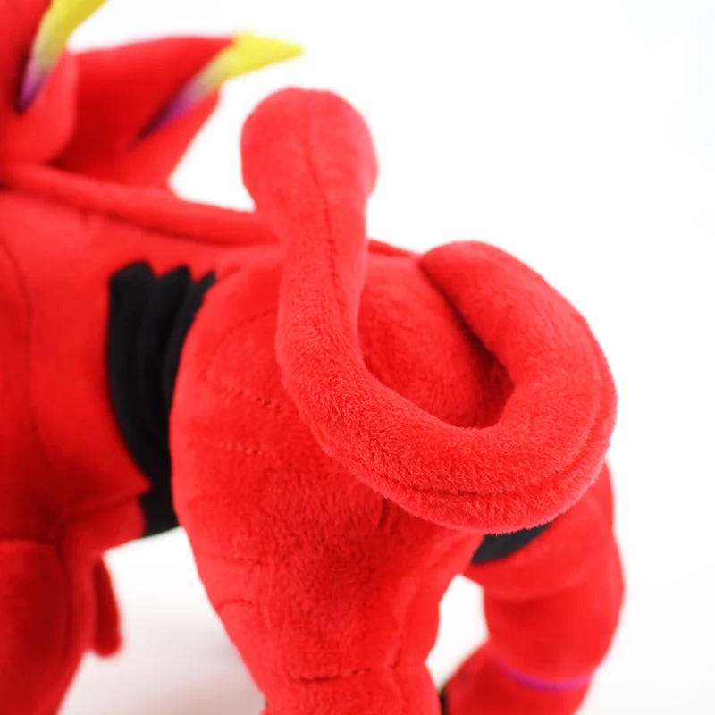 

25cm Cartoon Red Olgaleo Plush Ex Gx Mega Doll Collection Oft Ex Gx Mega Doll Baby Toy for Kids Xmas Gift