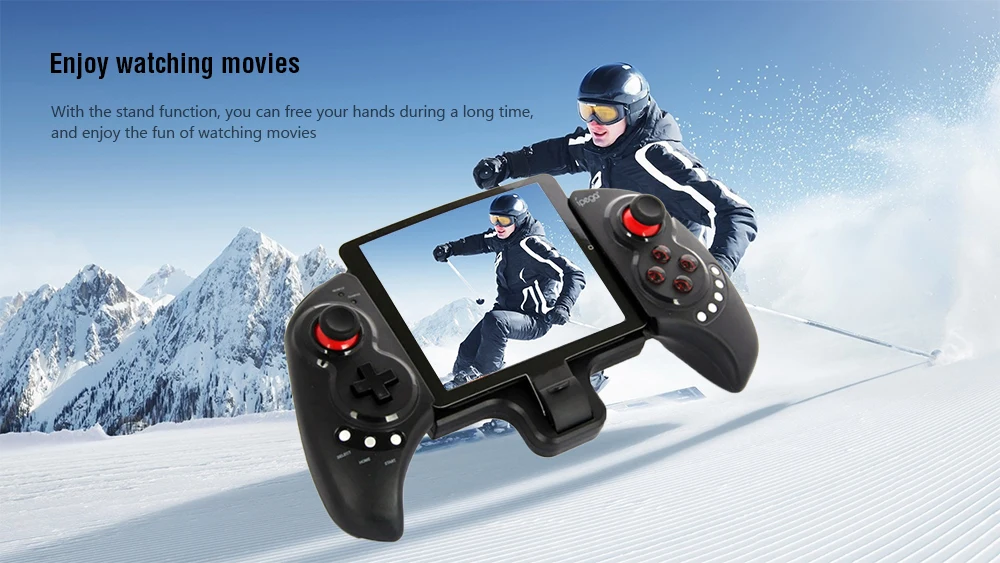 IPega PG-9023 беспроводной Bluetooth игровой контроллер геймпад с растягивающимся кронштейном для pad/Android tv Box планшетный ПК iOS SAMSUNG
