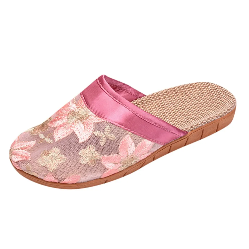 Женские шлепанцы SAGACE новинка летние женские цветочные сандалии на плоской