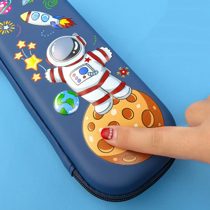 Pencil Case Kawaii School Pencil Cases Stationery Estuche 3D Space Pen Case Unicorn School Supplies Trousse Scolaire Pencil Box