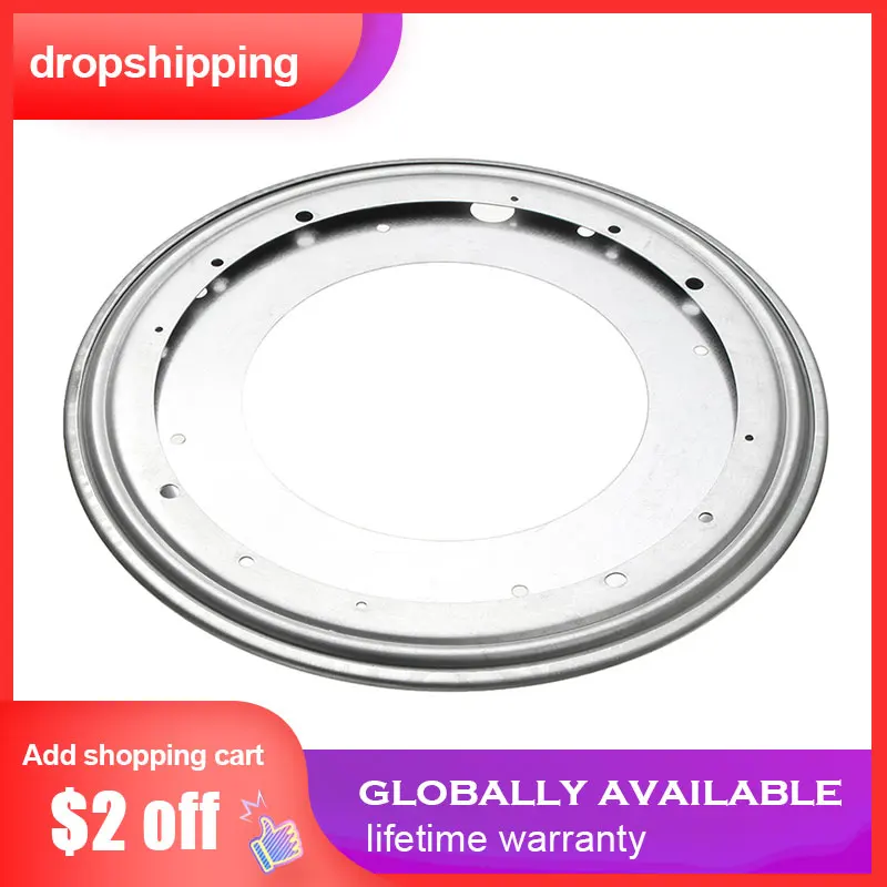 

Lazy Susan Serving Ring Rotating Plate Steel Ball Bearing Round Swivel Turntable 5/14/16inch Turntable Plate Table Swivel Plate
