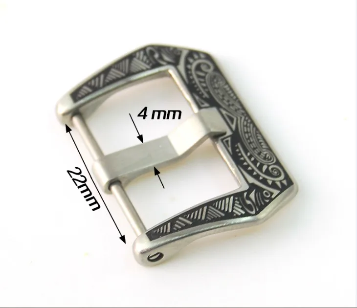 Аксессуары для часов 22 мм Высококачественная Пряжка из нержавеющей стали 316L с