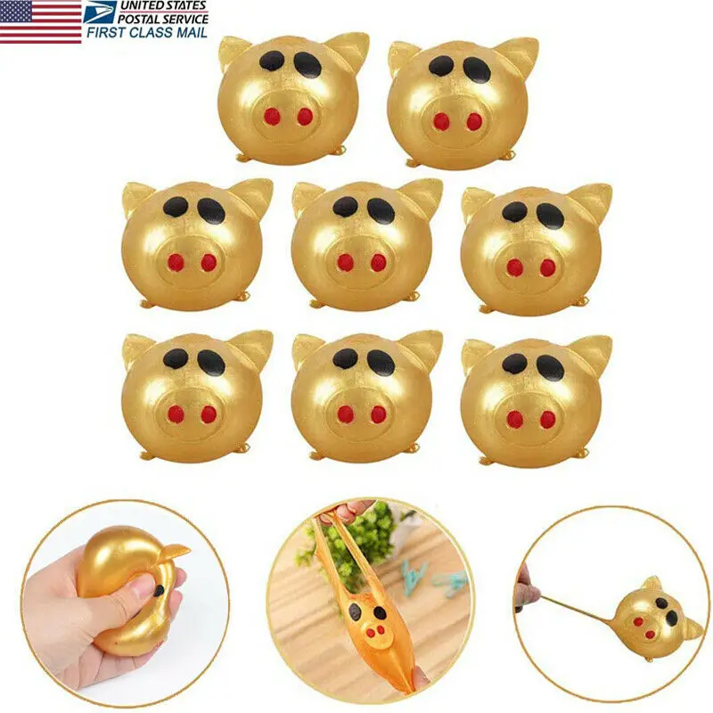 Креативный воздушный шарик с головой свиньи из мультфильма декомпрессионные