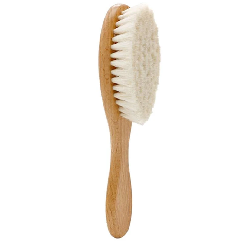 

Щетка масляная голова с пробковой ручкой для гравировки, щетка для чистки шерсти, инструмент для чистки