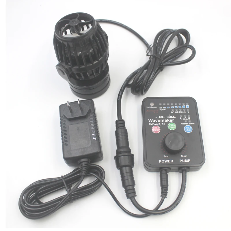 Jebao/Jecod RW-4 RW-8 RW-15 RW-20 Коралл цилиндр pump110~ 240V Аквариум волна делая насос аквариума дуя