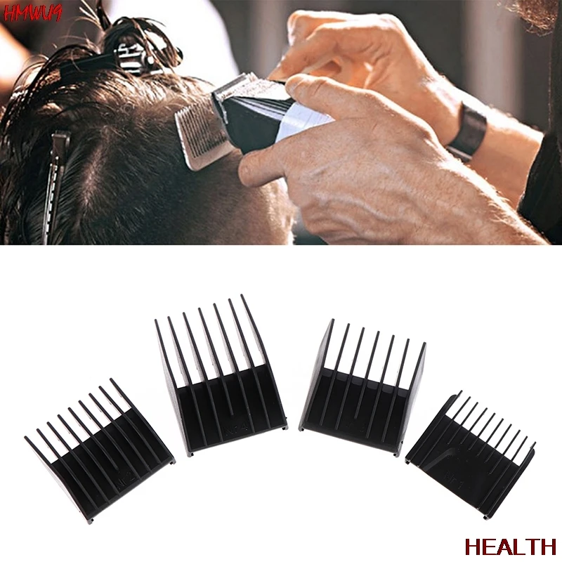 

4pcs Barber Universal Hair Clipper Limit Comb Replacement Cutting Guide Combs High Quality