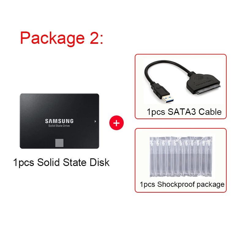 SAMSUNG SSD Внутренний твердотельный диск 860 EVO 1 ТБ 500 Гб 250 жесткий SATA3 2 5 TLC для ноутбука