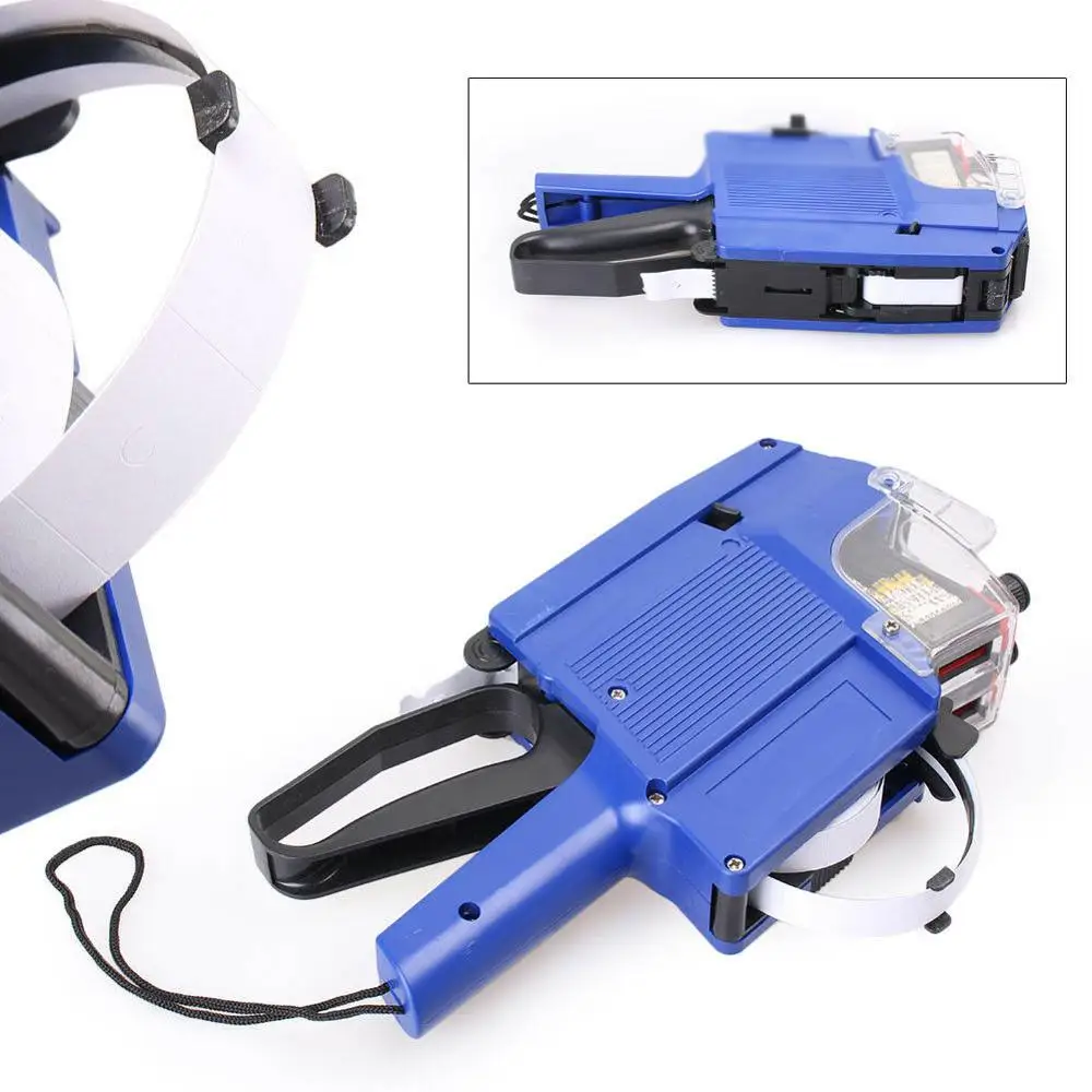 Машина для нанесения этикеток на пластиковые 10 цифр 2 линии домашних офисов